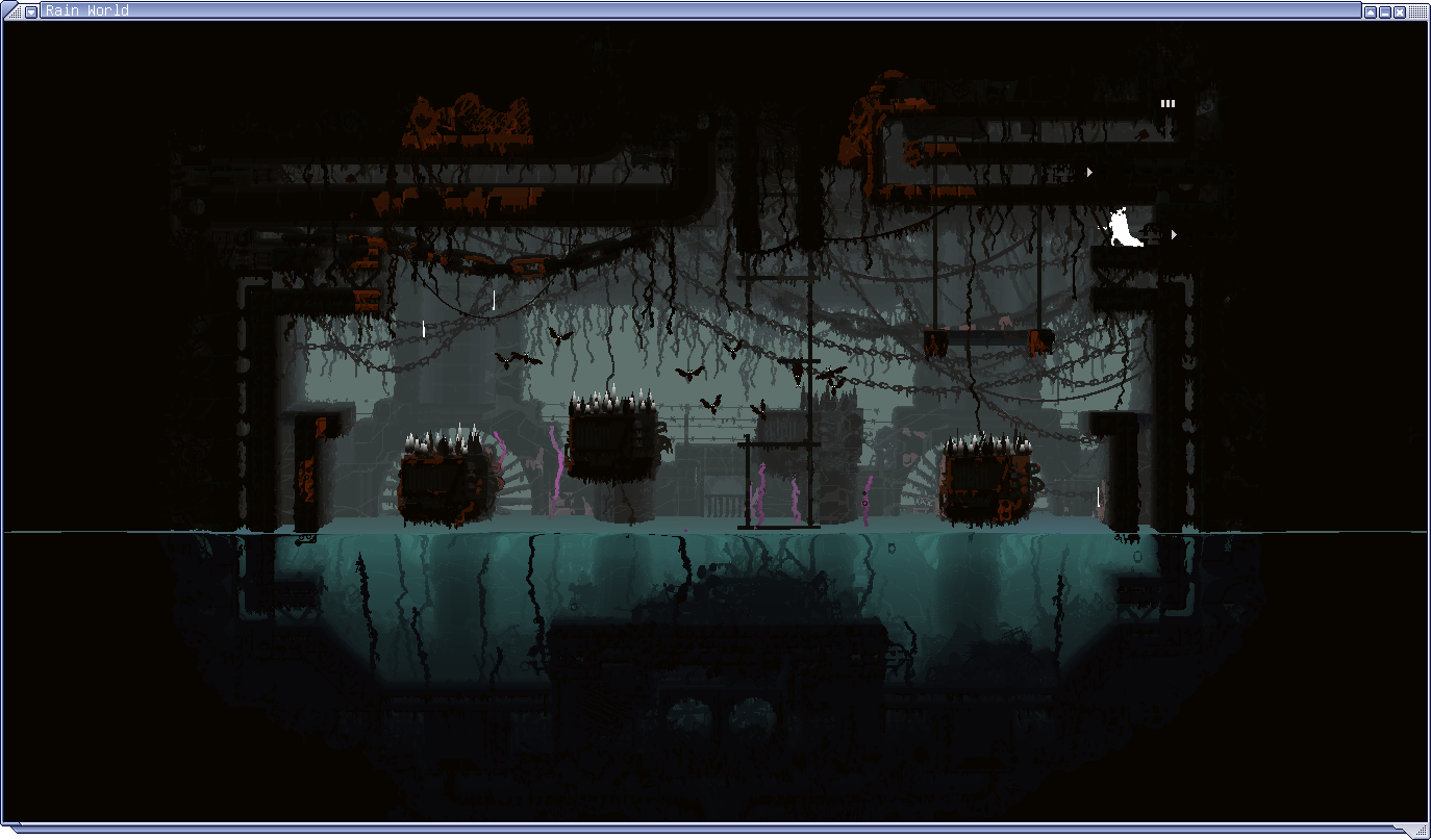 south drainage swarmroom, full of bats and small crevices