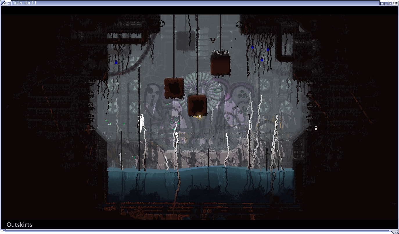 outskirts pool room, and the plants are plain white