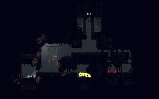 the shelter, now with a few explosives in the storage closet and a hazer in one of the bedrooms