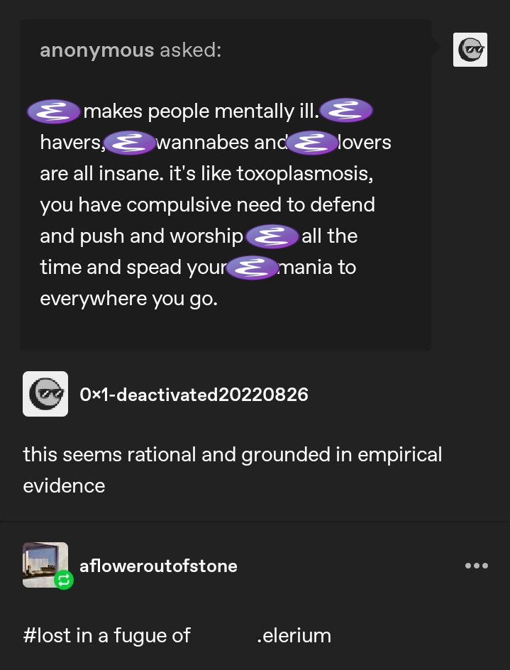 “dick makes people mentally ill” tumblr meme but it’s emacs