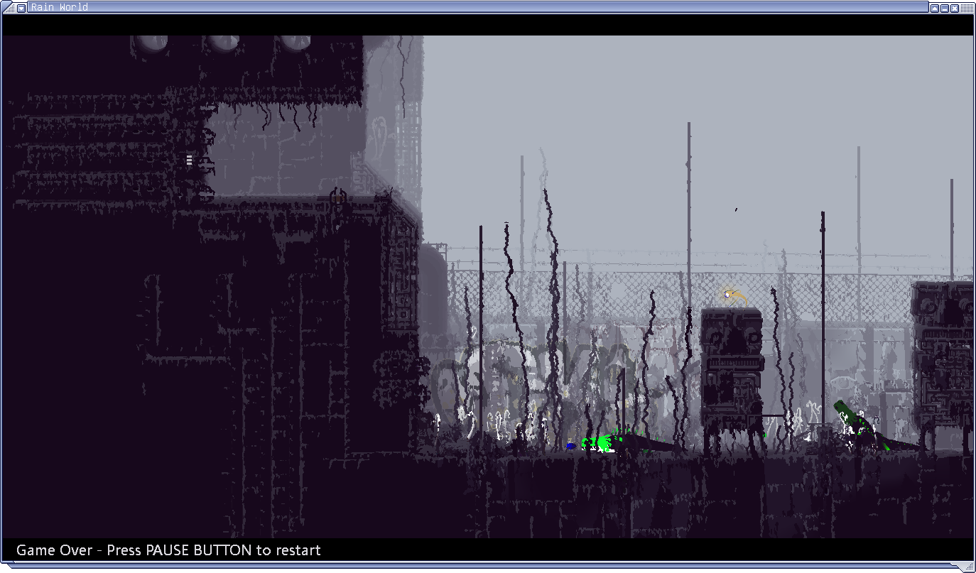 survivor dead in the jaws of a green lizard, somewhere in northeast outskirts